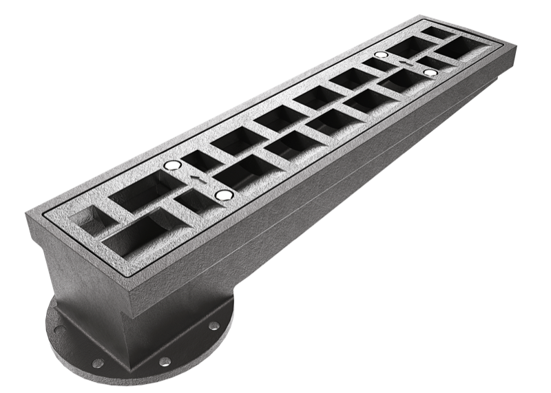 JRH 7.5-36.5-F6 Directional Flow Grate